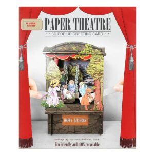 ALLJOY DESIGN | Tarjeta de Felicitación 3D - Paper Theatre - Children