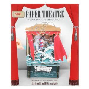 ALLJOY DESIGN | Tarjeta de Felicitación 3D - Paper Theatre - Sailor