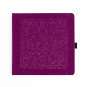 ARCHER & OLIVE | Cuaderno cuadrado (20x20 cm) Malla Puntos - Berries & Vines