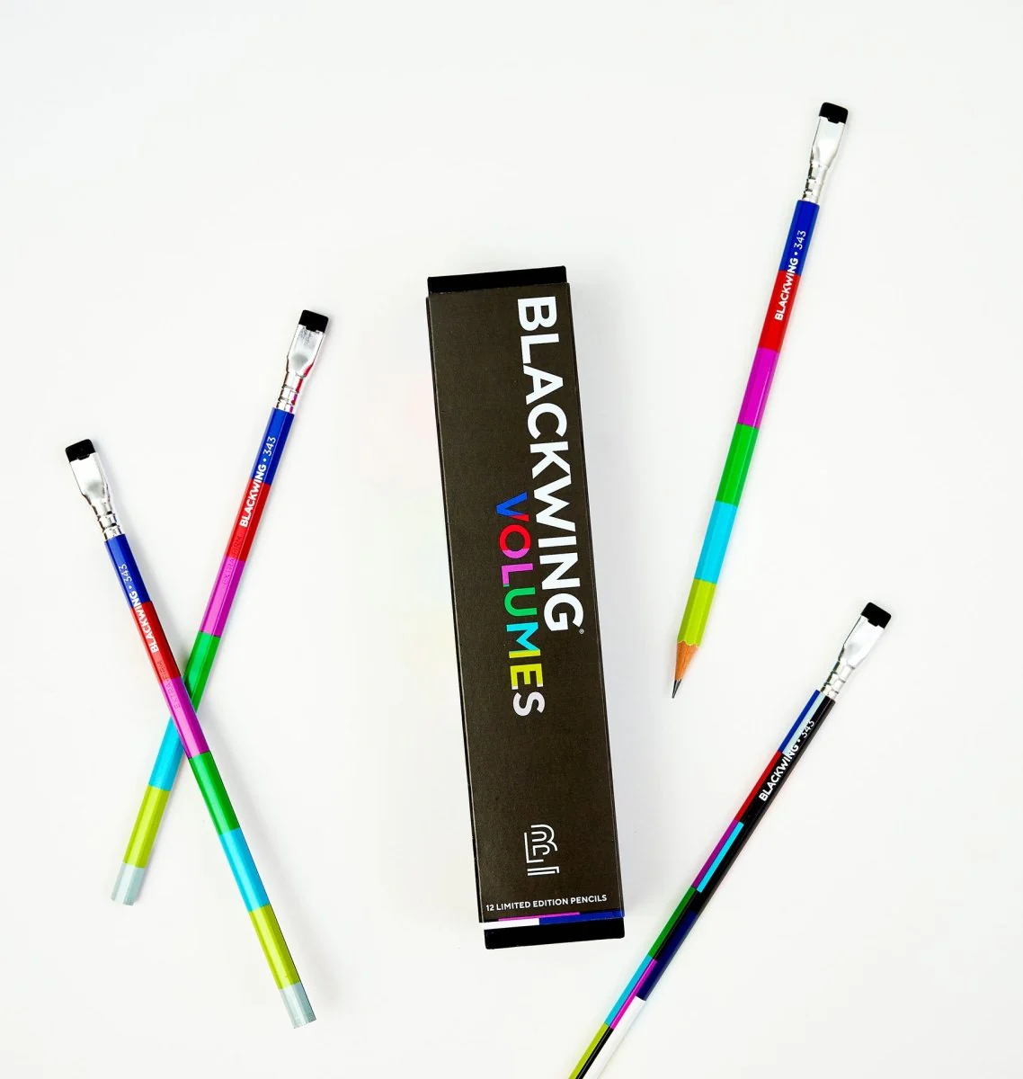 BLACKWING | Volumen 343 - Caja 12 Lápices - (Extra Firme - HB) - Broadcast TV