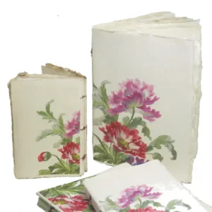 EPIGRAM | Cuaderno A5 Liso Artesanal Algodón - Poppy