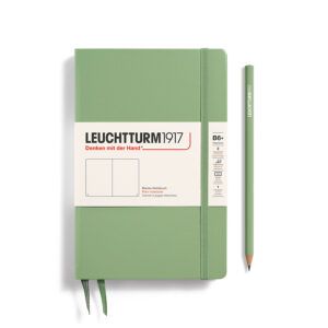 LEUCHTTURM1917 | Cuaderno B6+ Liso PAPERBACK - Sage
