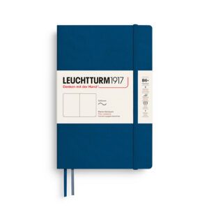 LEUCHTTURM1917 | Cuaderno B6+ Liso PAPERBACK FLEX - Indigo