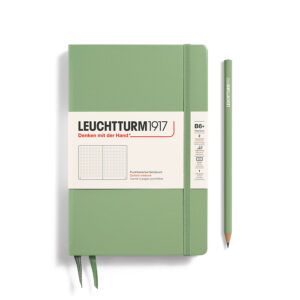 LEUCHTTURM1917 | Cuaderno B6+ Malla Puntos PAPERBACK - Sage