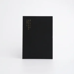 OH BLEU | Cuaderno A5 Rayado francés BLOOM - Deep Black