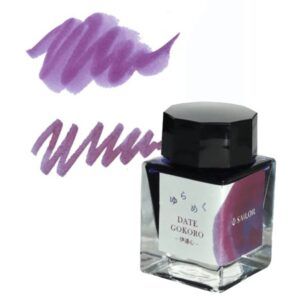 SAILOR | Tintero Vidrio 20 ml YURAMEKU - Morado Date Gokoro