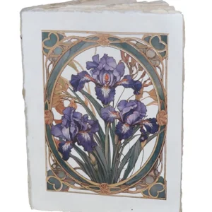 EPIGRAM | Cuaderno A6 Liso Artesanal Algodón - Art Nouveau