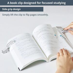 KING JIM | Clip plegable para libros TWIP - Blue