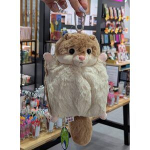 KING JIM | Estuche Peluche POUZOO MINI - Momonga