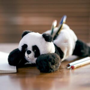 KING JIM | Estuche Peluche POUZOO PEN POUCH - Panda