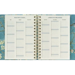 KOKONOTE | Agenda 17 meses 2026-2027 Semanal A5 IDOLE - Van Gogh