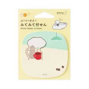 MIDORI | Block Notas Adhesivas POP UP (20) - Coffee