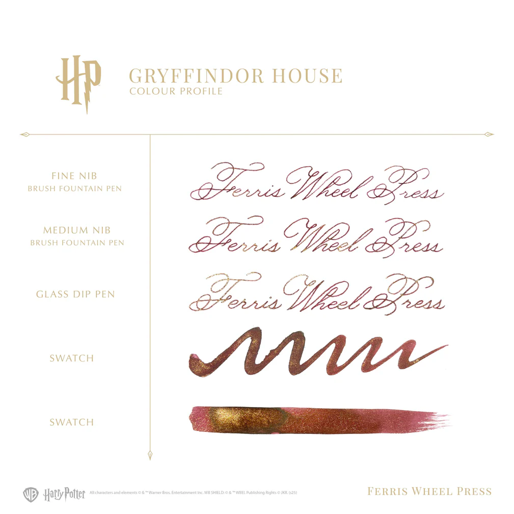 FERRIS WHEEL PRESS | HARRY POTTER Set Pluma Carousel + Tintero 10 ml - Gryffindor - Imagen 9