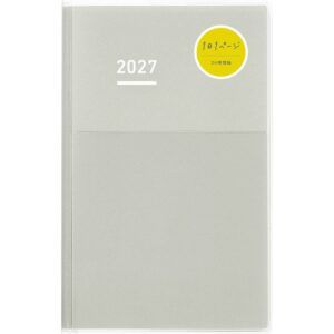 [PREVENTA] KOKUYO JIBUN TECHO | Agenda 2027 Diaria B6 Slim DAYs MINI - Grey