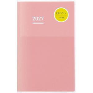 [PREVENTA] KOKUYO JIBUN TECHO | Agenda 2027 Diaria B6 Slim DAYs MINI - Pink