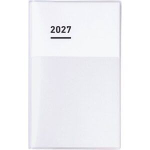 [PREVENTA] KOKUYO JIBUN TECHO | Agenda 2027 Semanal B6 Slim STANDARD MINI - White