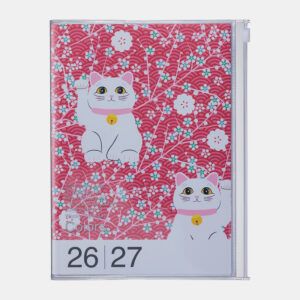 MARK'S | Agenda 16 meses 2026-2027 Semanal A5 - Gato