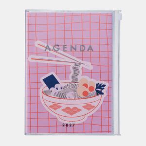MARK'S | Agenda 16 meses 2026-2027 Semanal A5 - Ramen