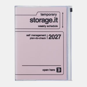 MARK'S | Agenda 16 meses 2026-2027 Semanal A5 - Storage.it Rosa