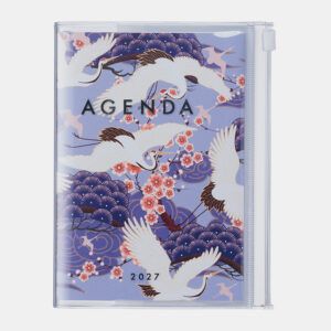 MARK'S | Agenda 16 meses 2026-2027 Semanal A6 - Garzas Violeta