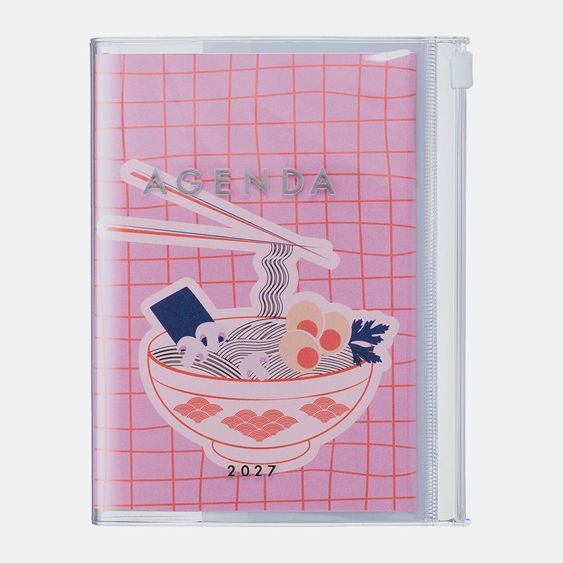MARK'S | Agenda 16 meses 2026-2027 Semanal A6 - Ramen