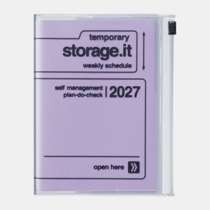 MARK'S | Agenda 16 meses 2026-2027 Semanal A6 - Storage.it Lila