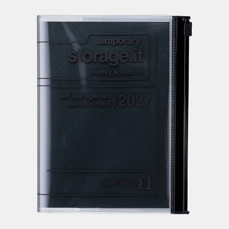 MARK'S | Agenda 16 meses 2026-2027 Semanal A6 - Storage.it Negro