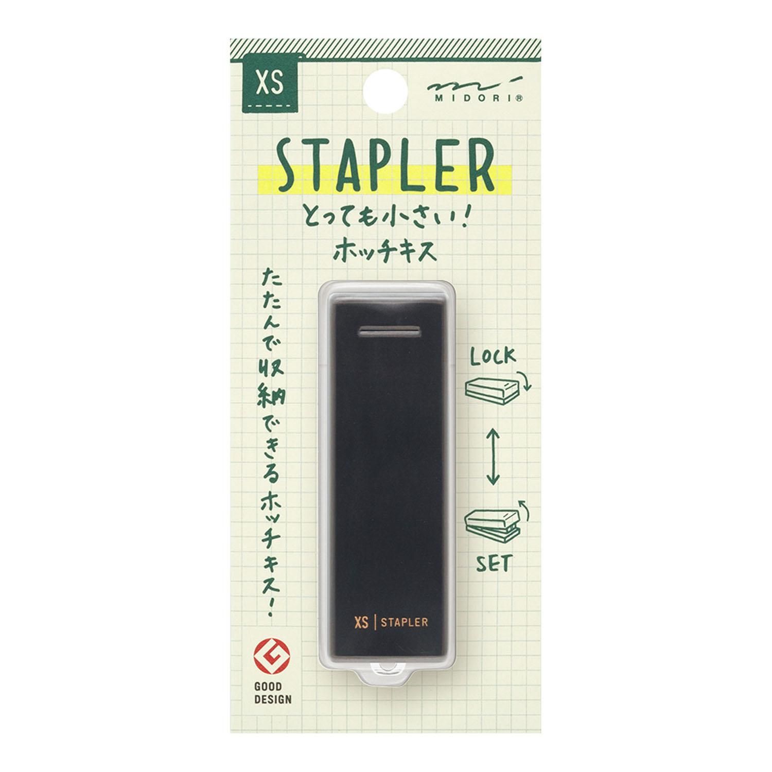 MIDORI | Grapadora Compacta XS - Negro