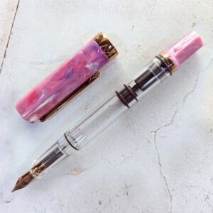 TWSBI | Pluma Estilográfica ECO - Fluorite Purple w/Bronze