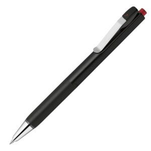 ZEBRA | Bolígrafo Antiestrés 0,7 mm BLEN U - Black (Tinta Roja)