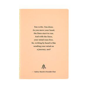 HOBONICHI | Cuaderno Rayado B6 - Fireside Chat Notebook