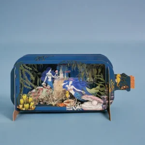 ALLJOY DESIGN | Tarjeta de Felicitación 3D - Message in A Bottle - Mermaids