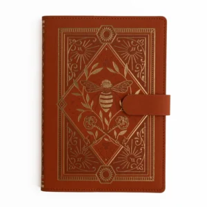 ARCHER & OLIVE | Cuaderno recambiable A5 DELUXE SYSTEM - Keeper of the Bees in Rust