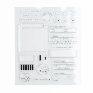 ARCHER & OLIVE | Sellos para Metacrilato Acrylic Stamps - Self Care