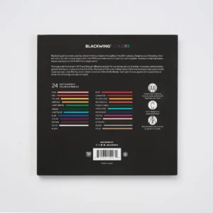 BLACKWING Colors | Caja 24 Lápices de colores con goma