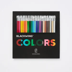 BLACKWING Colors | Caja 24 Lápices de colores con goma