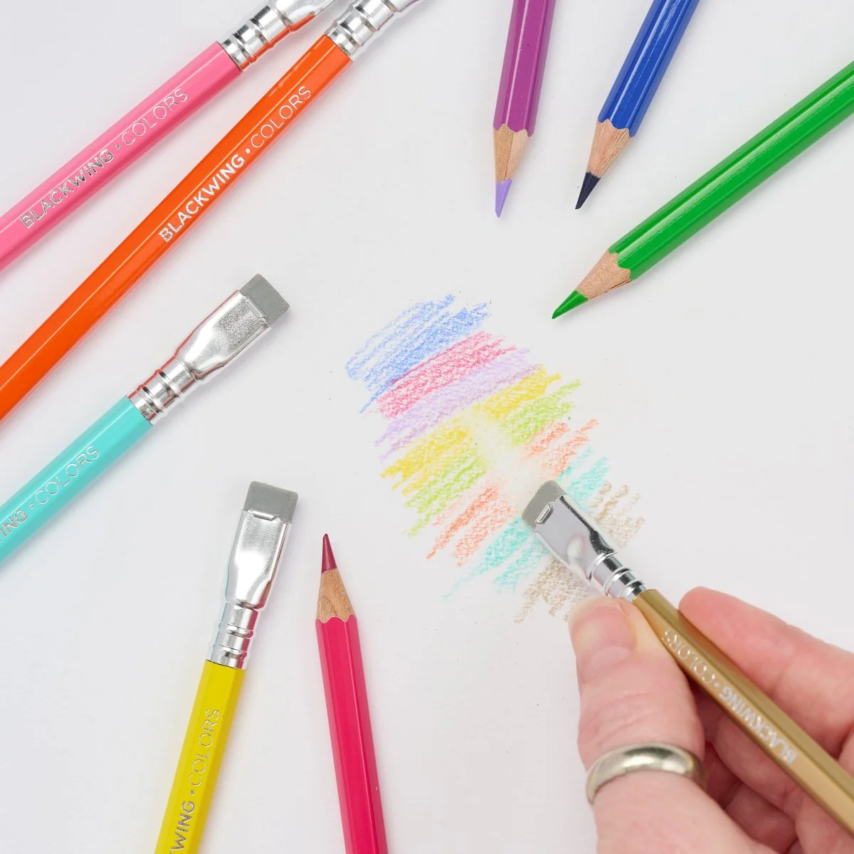 BLACKWING Colors | Caja 24 Lápices de colores con goma - Imagen 6