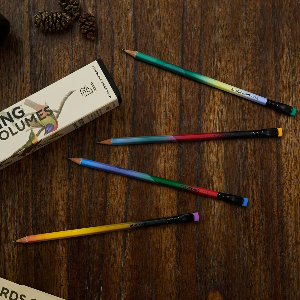 BLACKWING | Volumen 458 - Caja 12 Lápices - (Equilibrado - 3B) - The Birding Pencils - Imagen 4