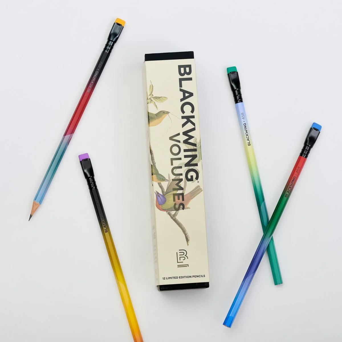 BLACKWING | Volumen 458 - Caja 12 Lápices - (Equilibrado - 3B) - The Birding Pencils - Imagen 3