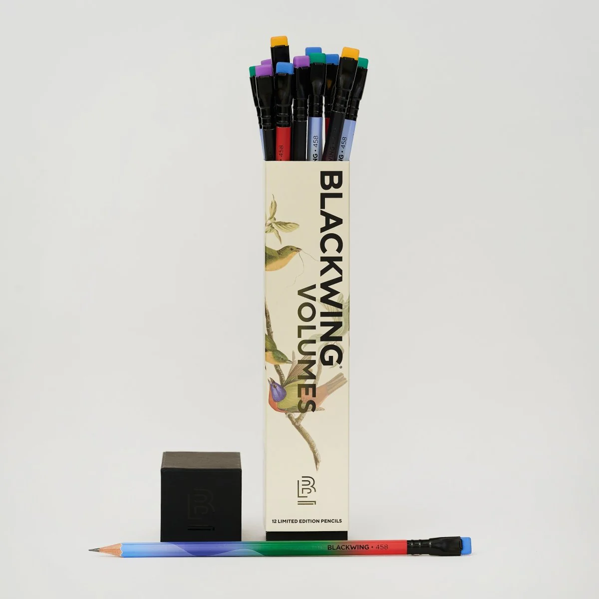 BLACKWING | Volumen 458 - Caja 12 Lápices - (Equilibrado - 3B) - The Birding Pencils