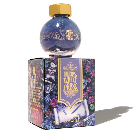 FERRIS WHEEL PRESS | Tintero Vidrio 20 ml - FERRITALES SHIMMER Book of Knight Series - Wisterlight