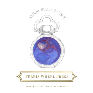 FERRIS WHEEL PRESS | Tintero Vidrio 38 ml - EVERYDAY SHIMMER Astral Blue Odyssey