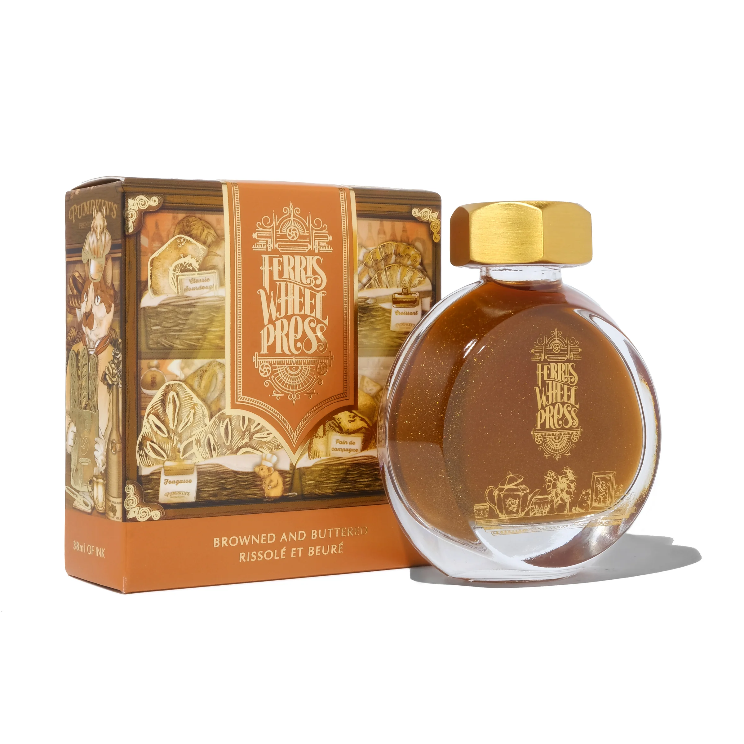FERRIS WHEEL PRESS | Tintero Vidrio 38 ml - EVERYDAY SHIMMER Browned and Buttered