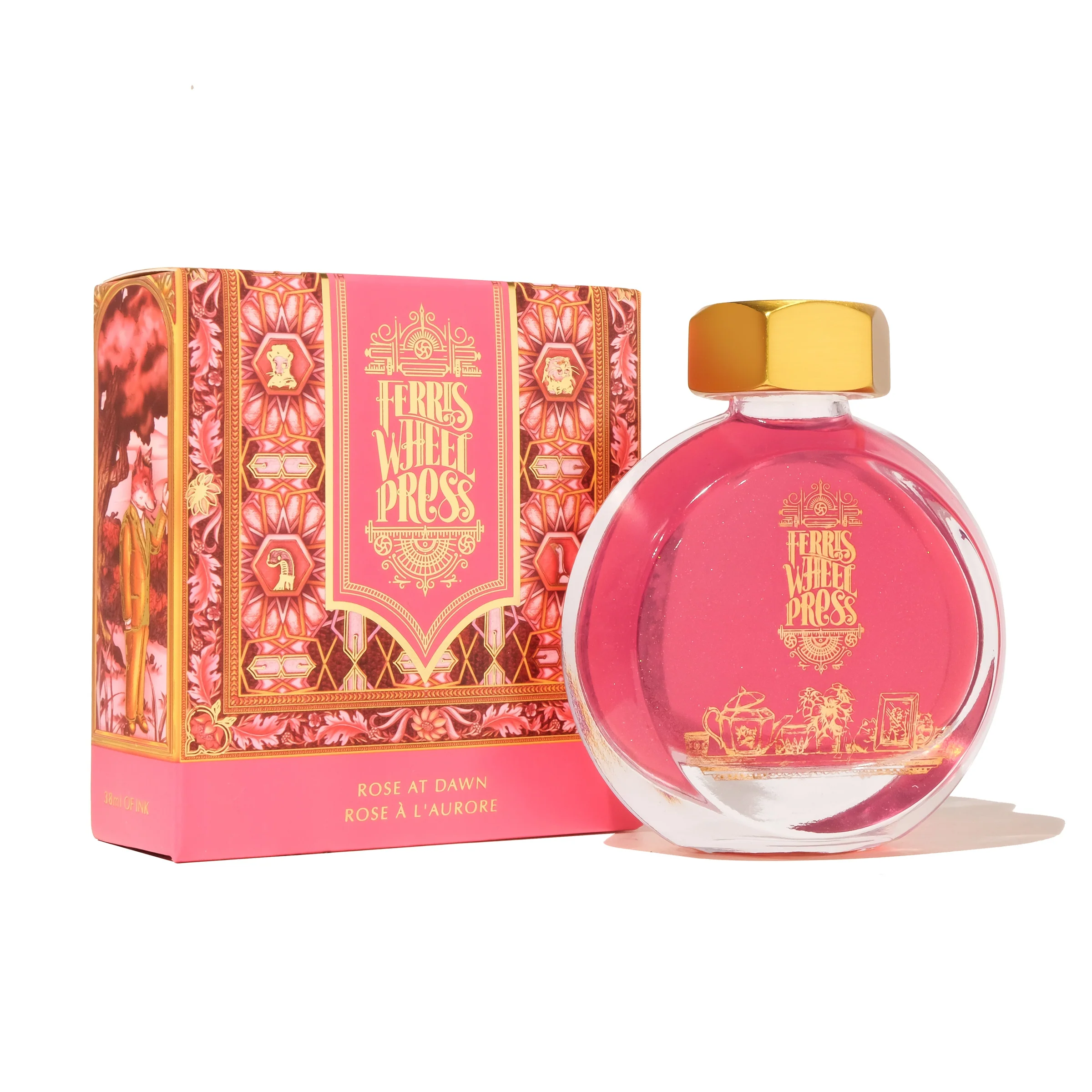 FERRIS WHEEL PRESS | Tintero Vidrio 38 ml - EVERYDAY SHIMMER Rose at Dawn