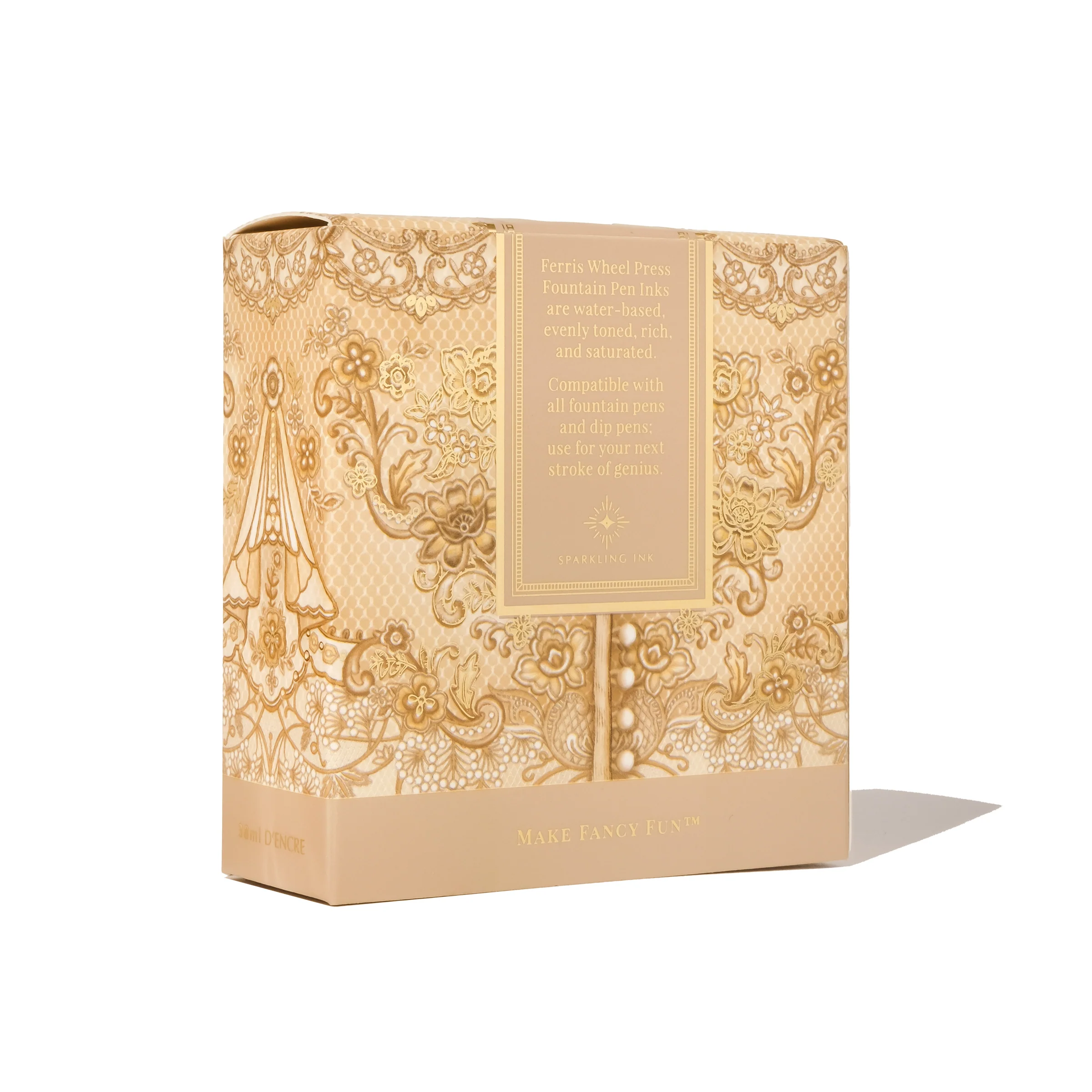 FERRIS WHEEL PRESS | Tintero Vidrio 38 ml - EVERYDAY SHIMMER Veil of Chantilly - Imagen 4
