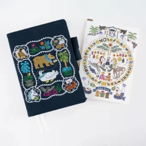 HOBONICHI | Plantilla de Escritura A5 - iyo okumi: Hobonichi Pencil Board for A5 Size (Happy Tea Time - Taste Good)