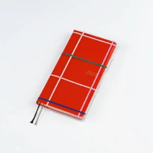 HOBONICHI | Funda Transparente Weeks - CLEAR COVER Weeks Yoshie Watanabe (Dotted Plaid)