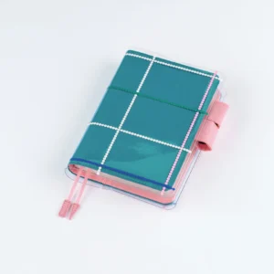 HOBONICHI | Funda Protectora Transparente A6 - COVER ON COVER A6 Yoshie Watanabe (Dotted Plaid)