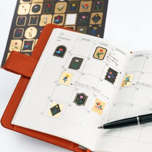HOBONICHI | Pegatinas Decorativas Foil - Yoshie Watanabe (Petit Bloom)