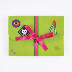 HOBONICHI | Carpeta Mini - Yumi Kitagishi (White Cat’s)